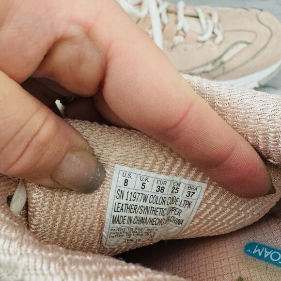 Skechers D’lights Bright Blossoms Pink Sneakers Women’s Size 8 - Picture 7 of 8